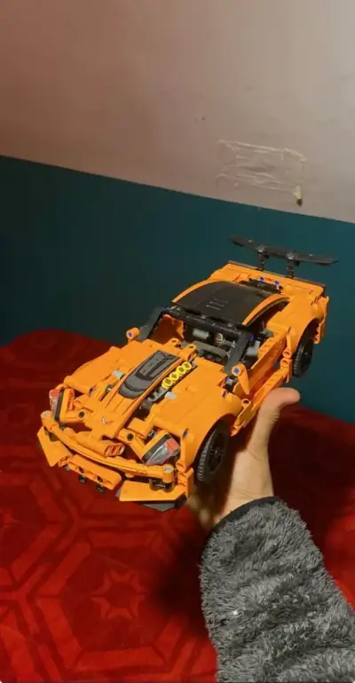 Set de autos deportivos de bloques de construcción - miniatura 1
