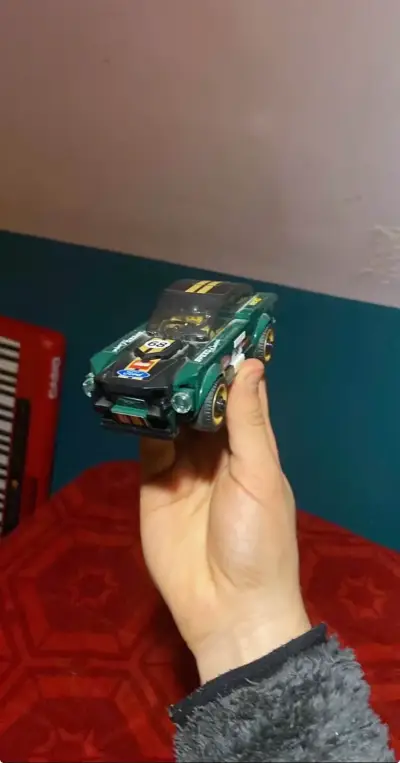 Set de autos deportivos de bloques de construcción - miniatura 2