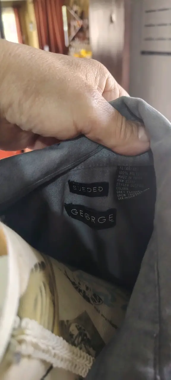 Camisa gris de hombre George con bolsillos - 3