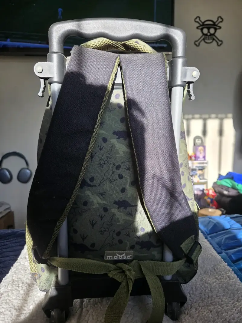Mochila con ruedas estampado dinosaurios - 2