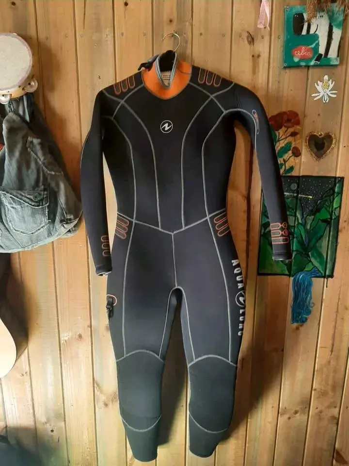 Traje de Neopreno Aqualung Negro para Buceo - 3