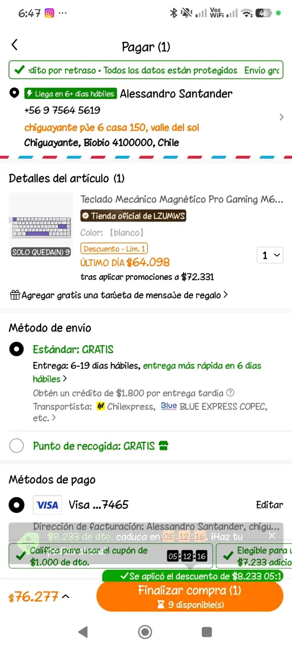 Teclado Magnético - 4