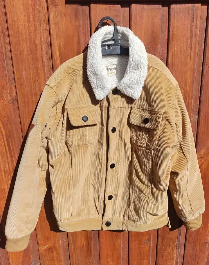 Chaqueta de cotelé con forro de chiporro