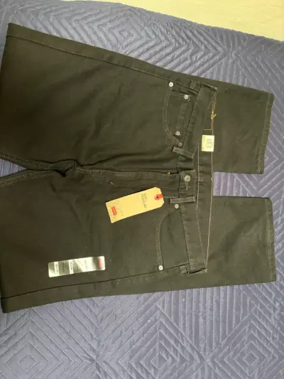 Jeans negros Levi's 511 corte regular - miniatura 2