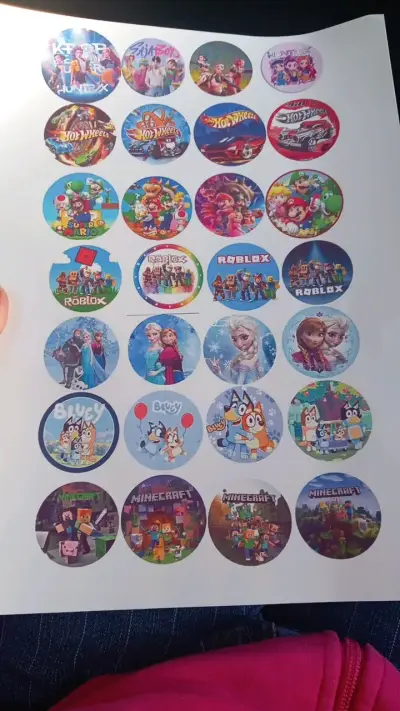 Set de stickers infantiles temáticos variados - miniatura 1