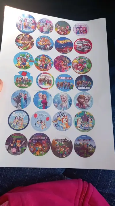 Set de stickers infantiles temáticos variados - miniatura 2