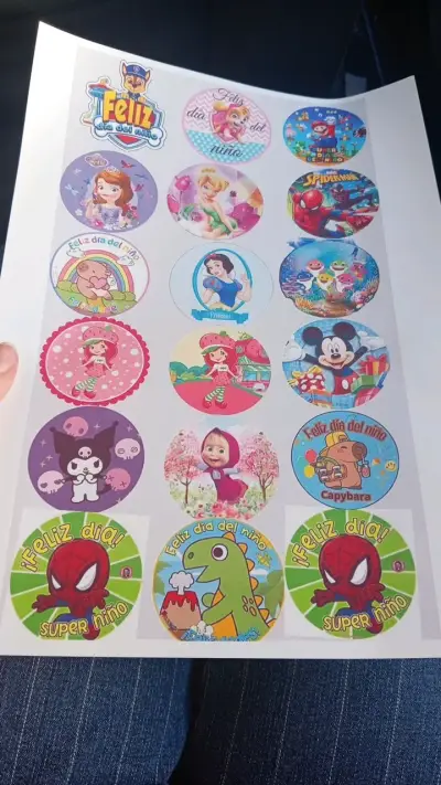 Set de stickers infantiles temáticos variados - miniatura 4