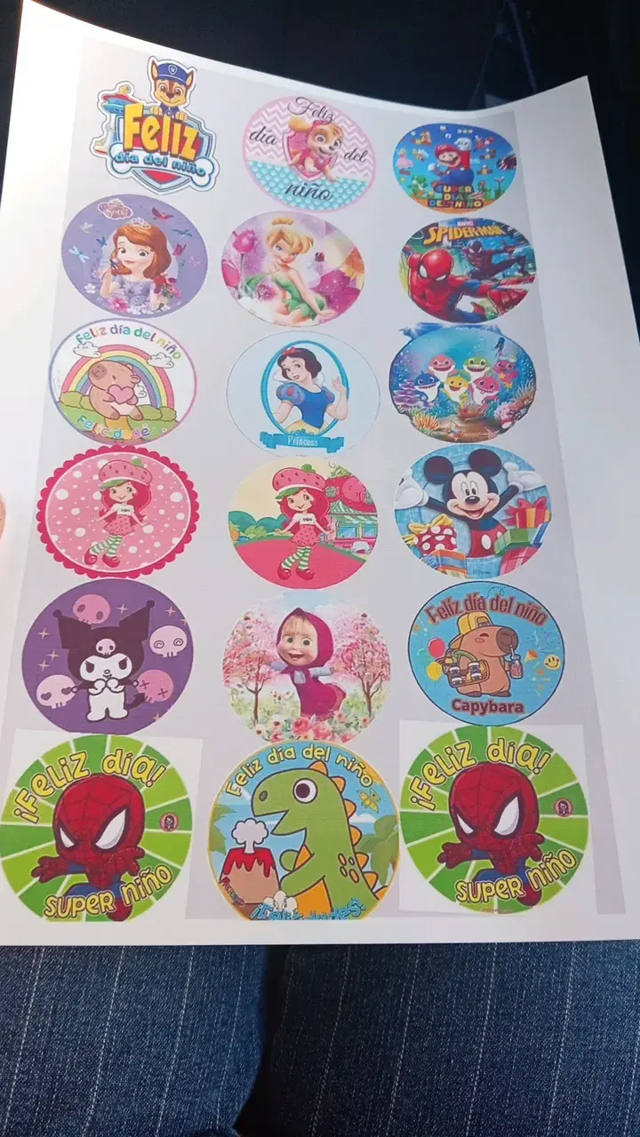 Set de stickers infantiles temáticos variados - 5