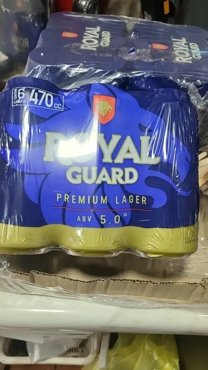 Pack de Cervezas Royal Guard Premium Lager 6x470cc - 2