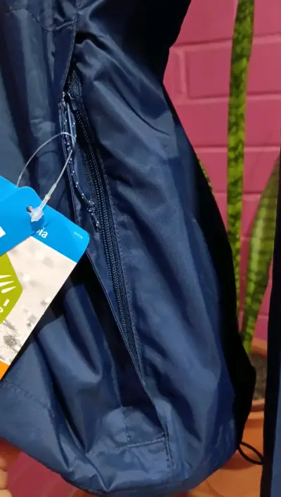 Chaqueta impermeable azul Columbia para mujer - miniatura 6