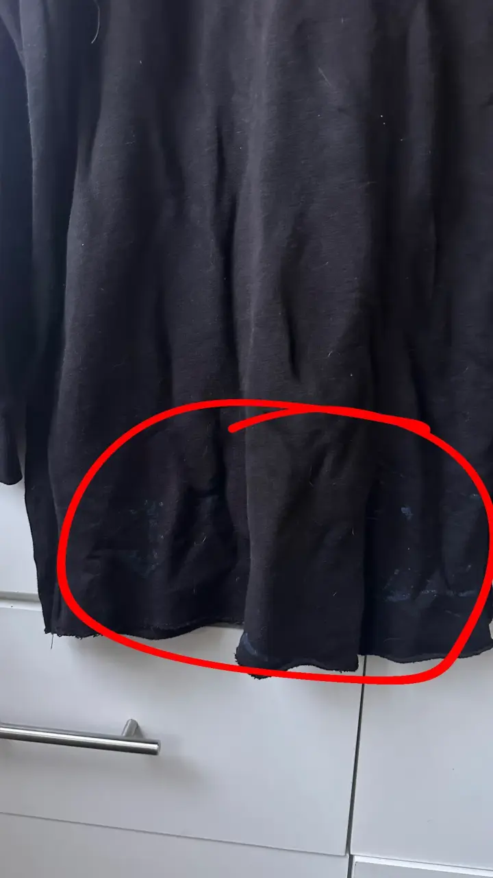 Polerón negro Divided talla S - 2