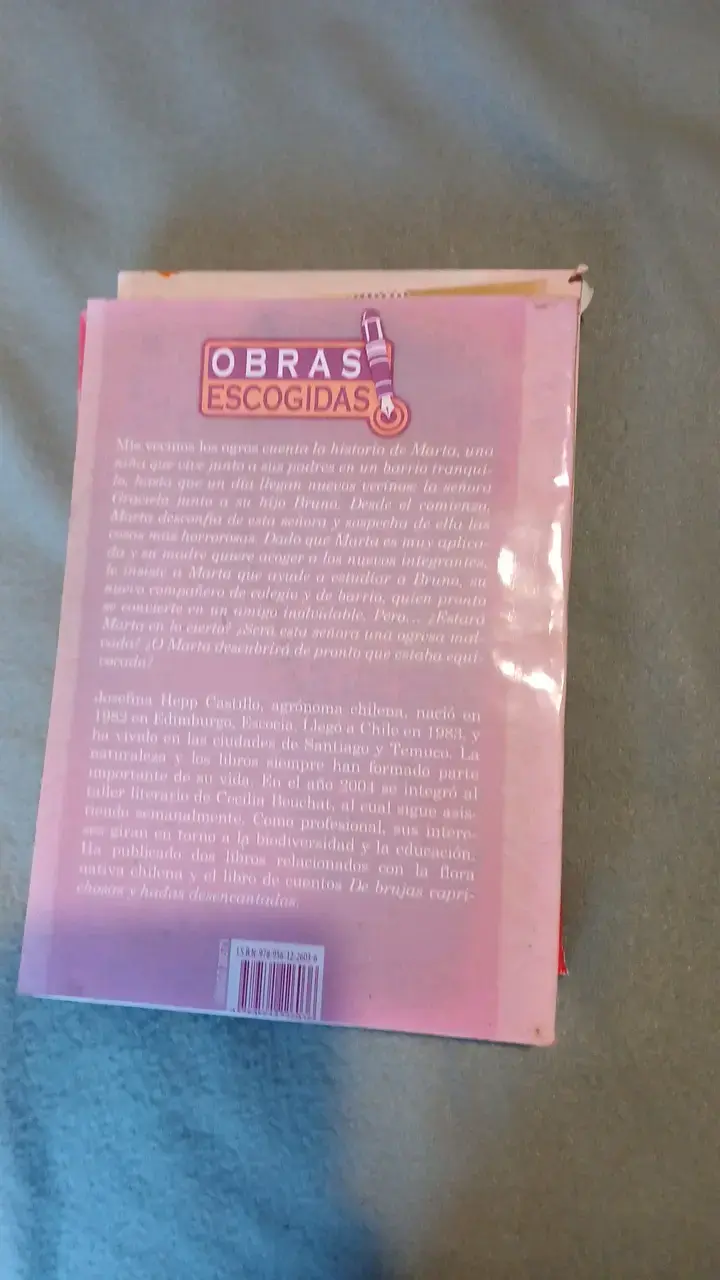 Libro 'Mis Vecinos Los Ogros' de Josefina Hepp Castillo - 2