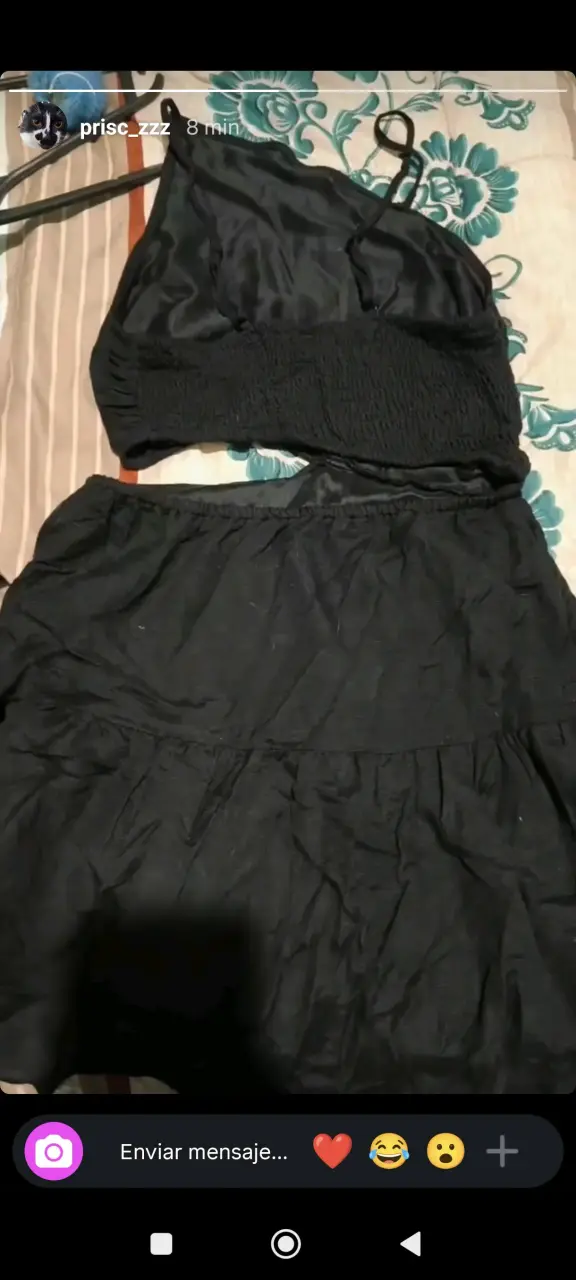 Vestido negro talla s - 3