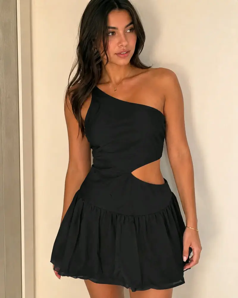 Vestido negro talla s - 4