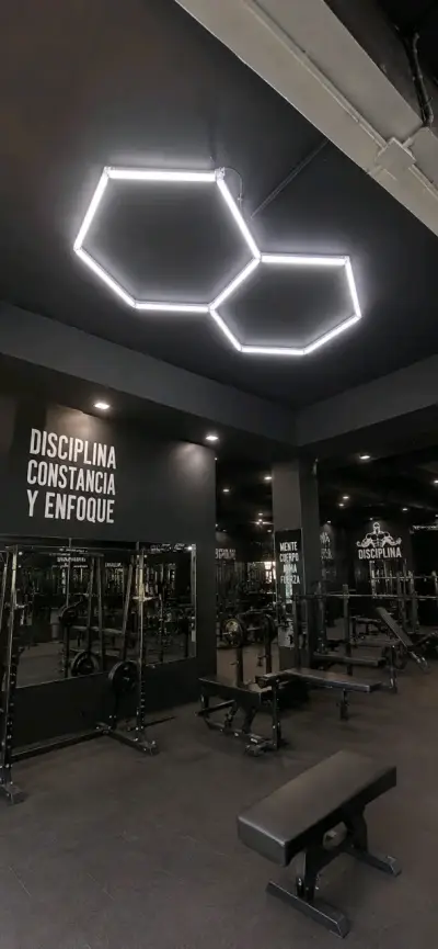 Luces  LED Hexagonal Moderna - miniatura 1