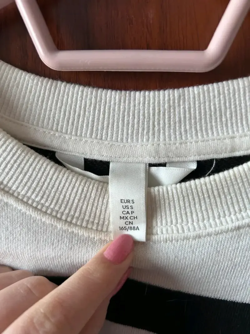 Suéter de rayas blanco y negro para hombre - 3
