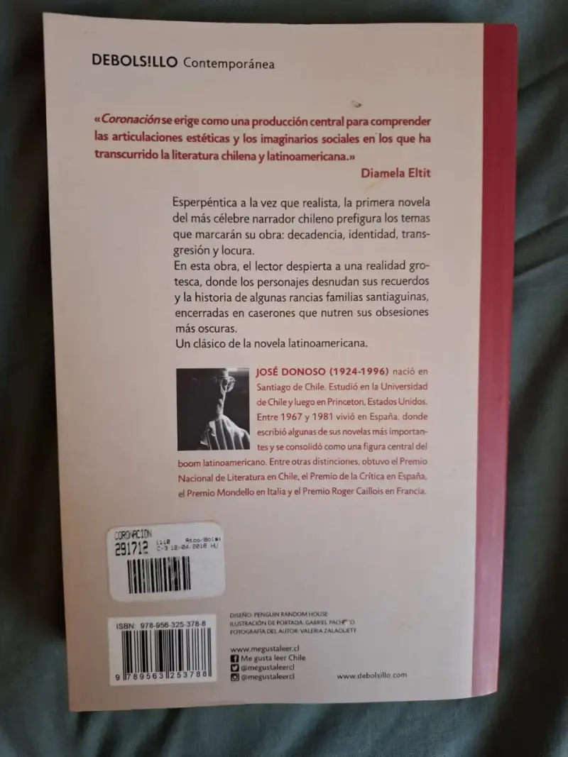 Libro 'Coronación' de José Donoso - 2