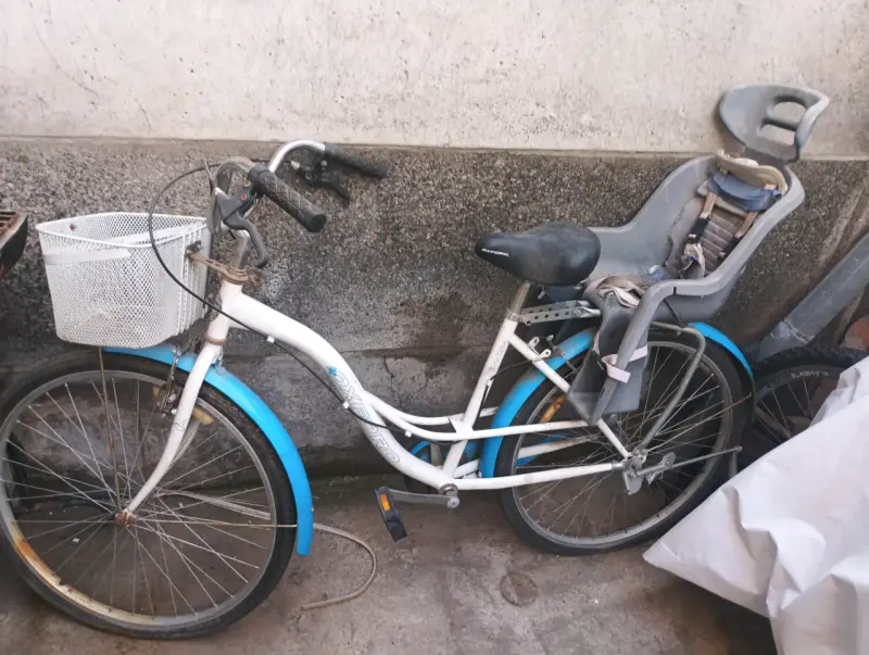 Bicicleta Oxford con silla para niño, 50ml o 45ml - 2