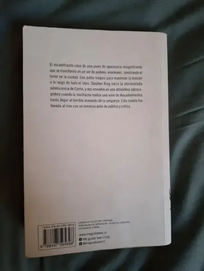 Libro 'Carrie' de Stephen King - miniatura 2