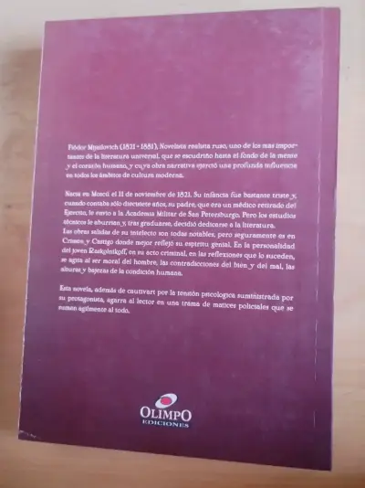 Libro Crimen y Castigo de Dostoievski - miniatura 2