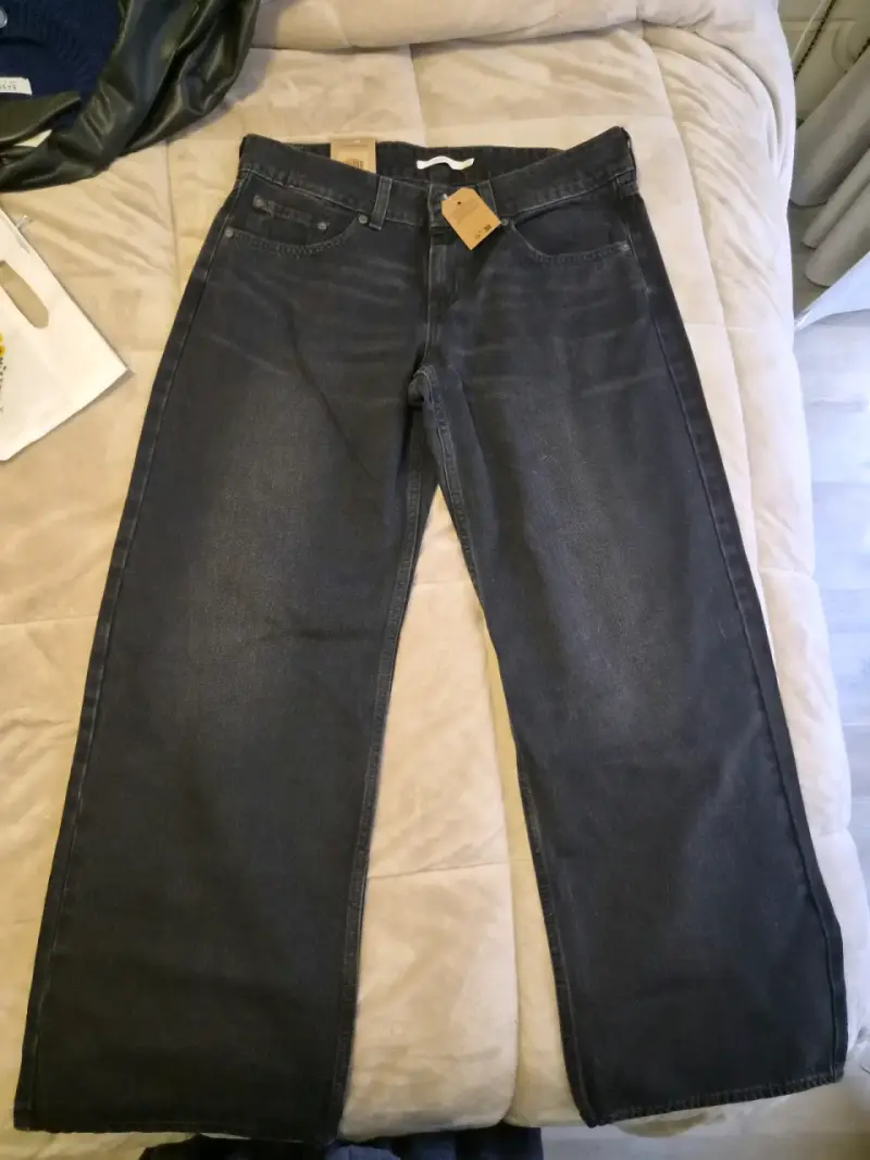 Jeans negros Levi's Superlow talla 31
