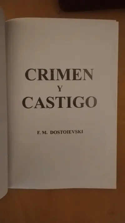 Libro Crimen y Castigo de Dostoievski - miniatura 3