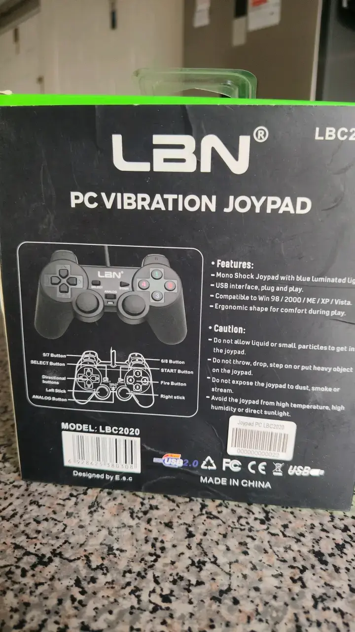 Controlador de Vibración para PC LBN LBC2020 - 2
