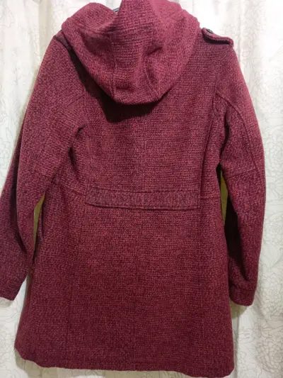 Abrigo rojo de lana Ellus Collection para mujer - miniatura 5