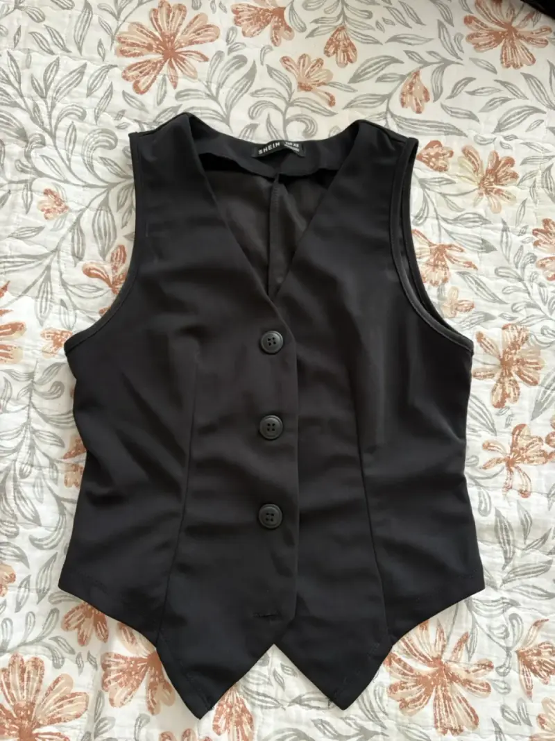 Vestido de mezclilla con botones - 4