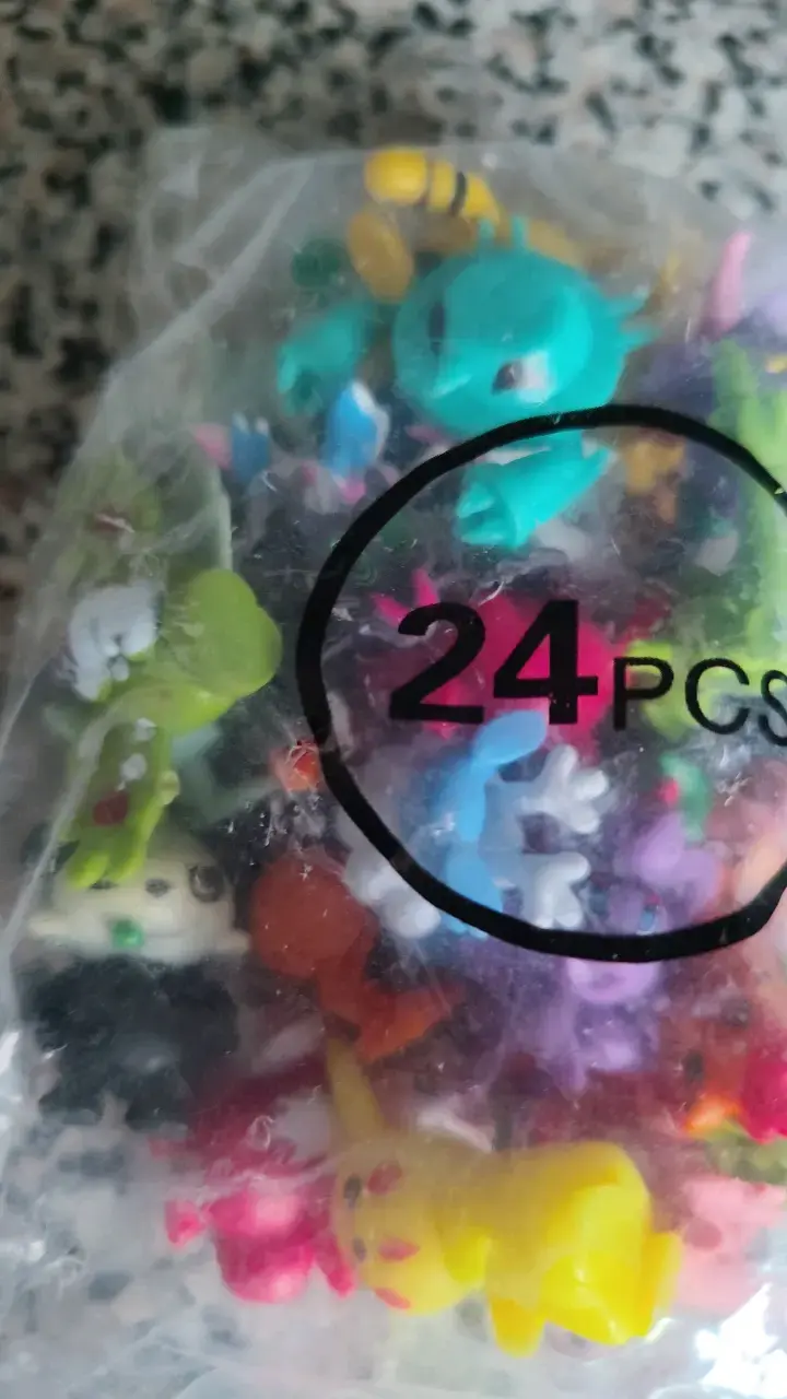 Set de 24 figuras de personajes Pokémon - 2