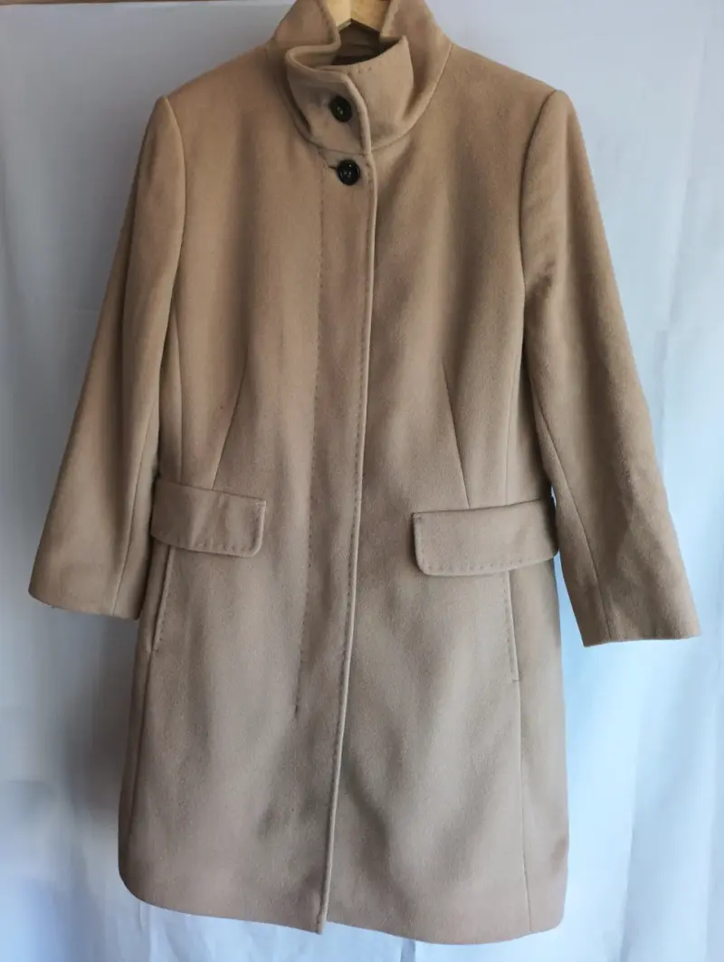 Abrigo beige para mujer - 1