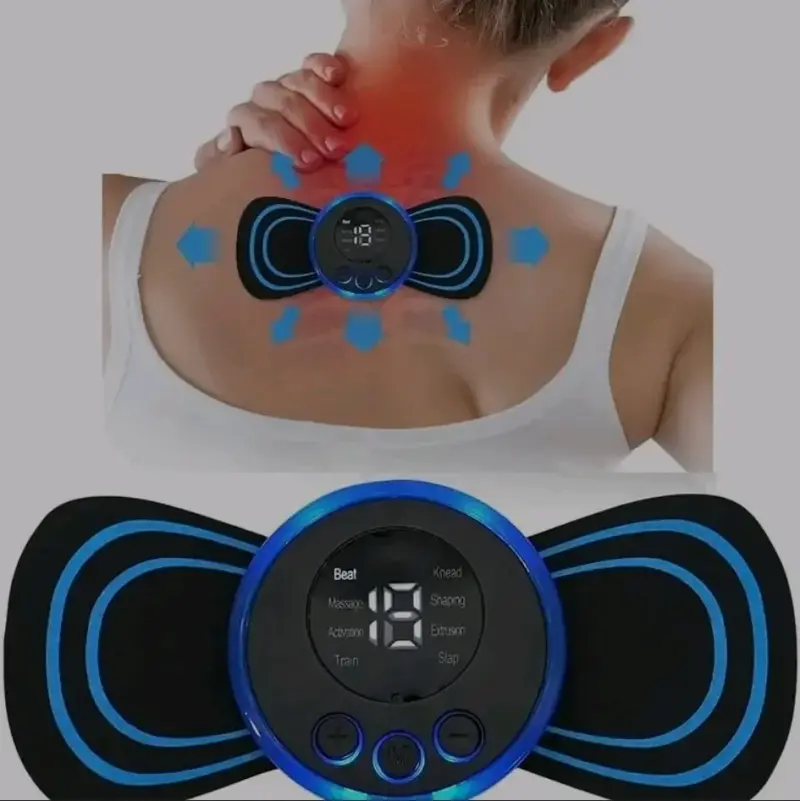 Masajeador eléctrico portátil para cuello y espalda