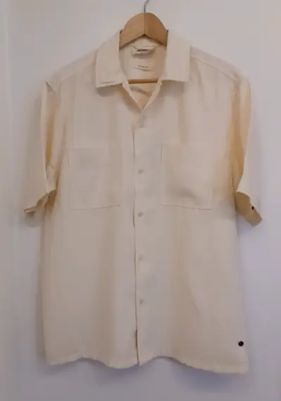 Camisa beige de manga corta Americanino - miniatura 1