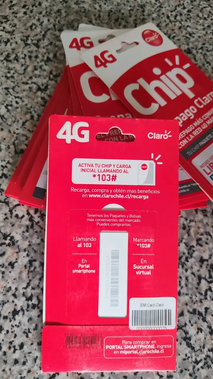 Chip Prepago Claro 4G con 2GB y 200 minutos - 2