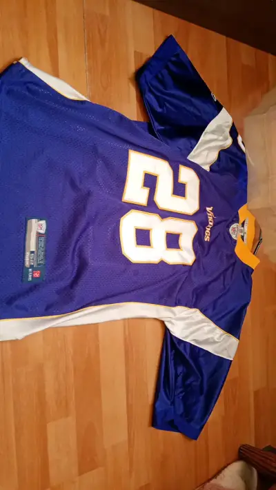 Camiseta NFL Vikings Reebok Peterson #28 - miniatura 1