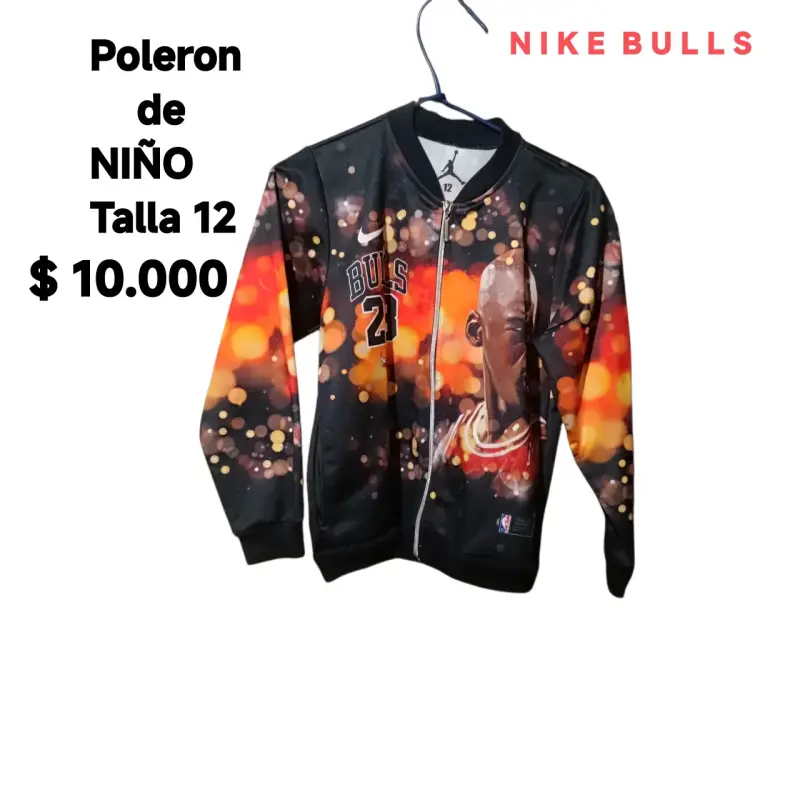 Polerón de Niño Nike Bulls Talla 12 - 2
