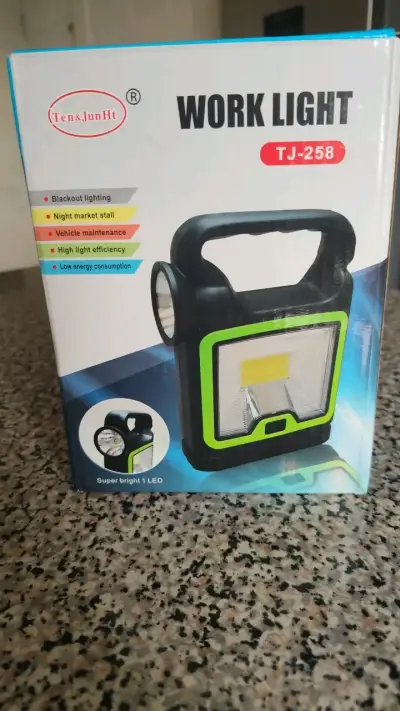 Lámpara de Trabajo LED Recargable Ten&JunHt TJ-258 - miniatura 1
