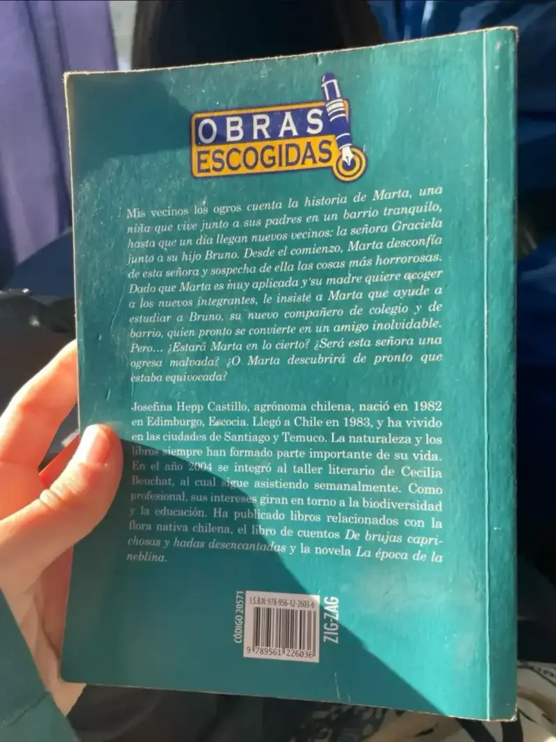 Libro 'Mis Vecinos Los Ogros' de Josefina Hepp Castillo - 2