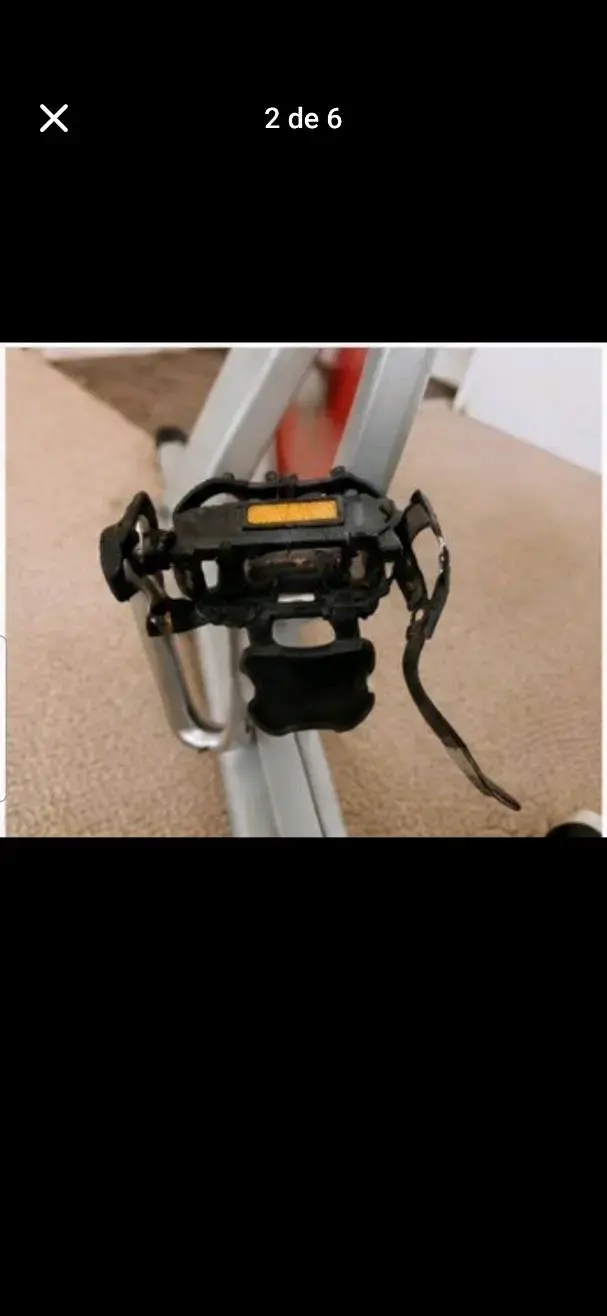 Bicicleta estática Lahsen resistencia ajustable - 2