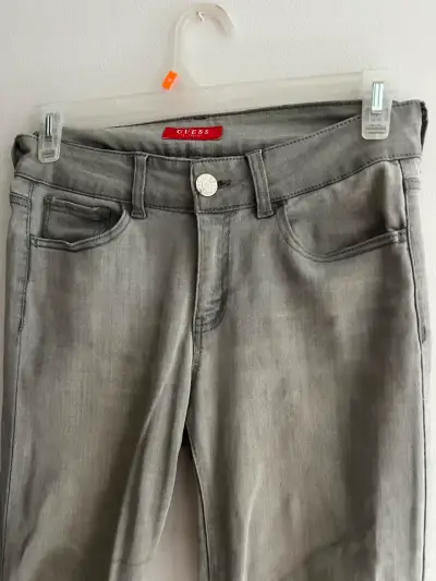 Pantalones de vestir gris para mujer - miniatura 3