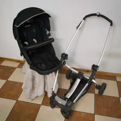 Coche de bebé Bebesit con silla y base - miniatura 3