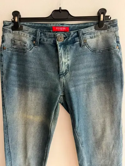 Jeans Guess para mujer azul claro - miniatura 1