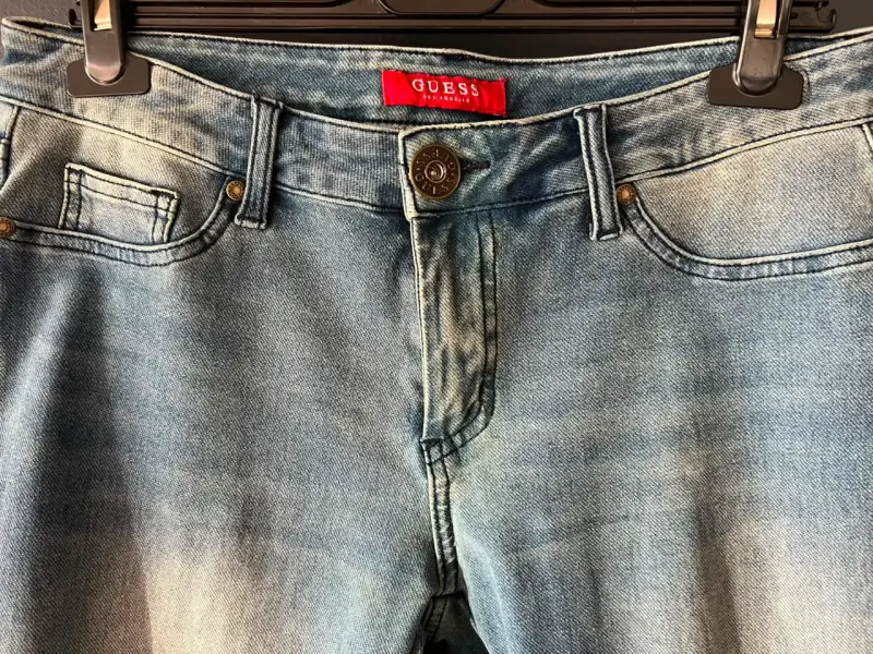 Jeans Guess para mujer azul claro - 3