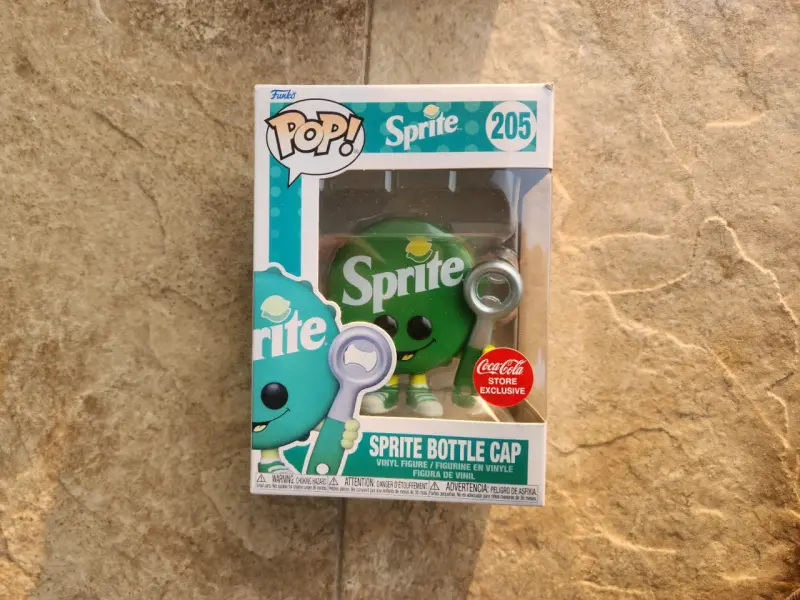 Figura Funko Pop Sprite Bottle Cap Exclusiva