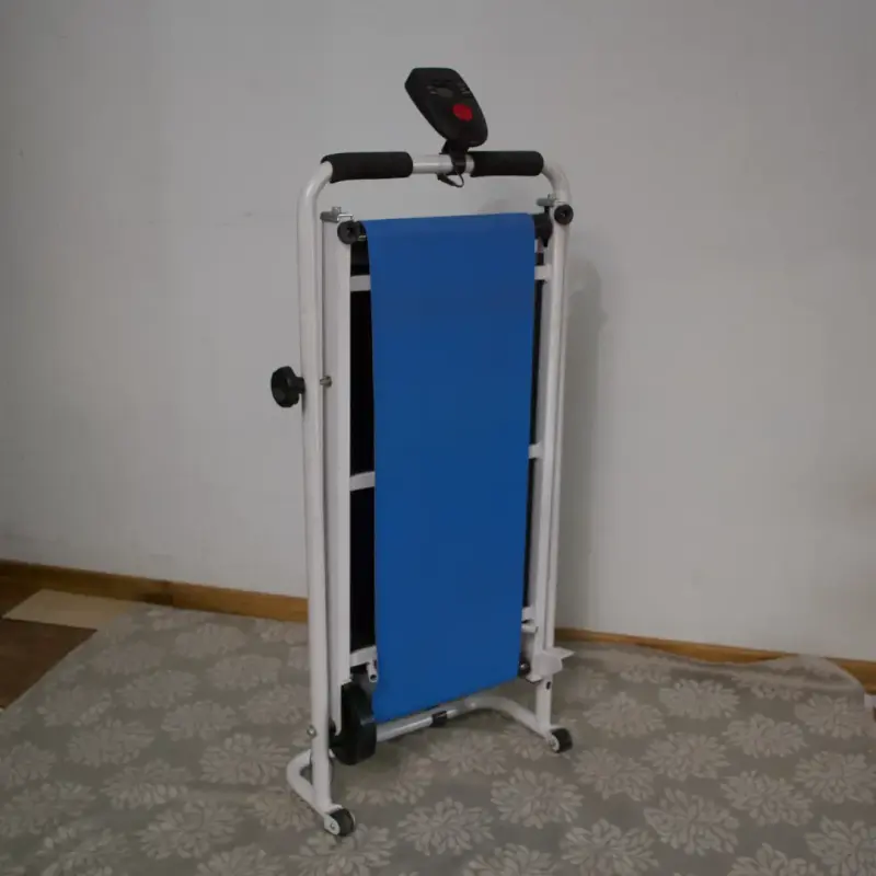 Caminadora plegable manual con monitor - 4