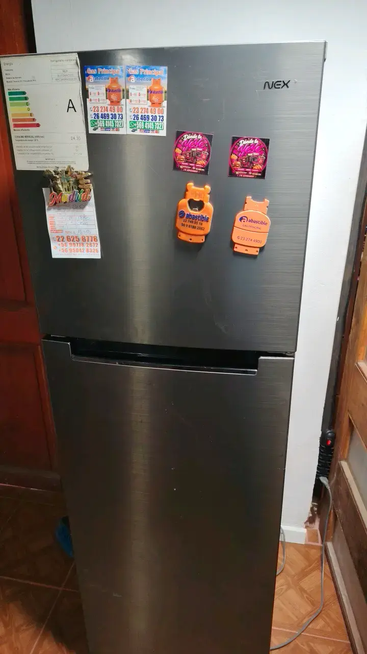 Refrigerador NEX de dos puertas en acero inoxidable - 4