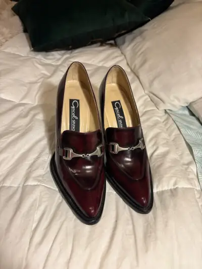 Zapatos de Tacón Burdeos para Mujer - miniatura 3