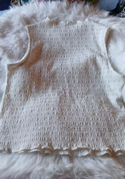 Blusa sin mangas blanca Bluegirl - miniatura 1