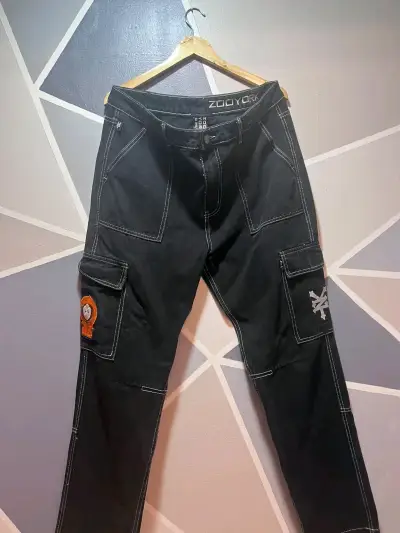 Pantalones cargo negros Zooyork x south park - miniatura 2