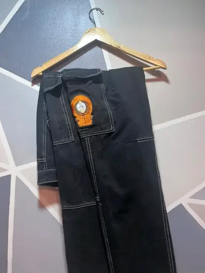 Pantalones cargo negros Zooyork x south park - miniatura 3